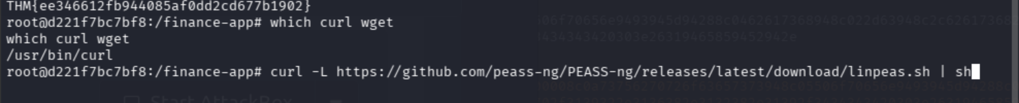 which curl wget showing wget is available